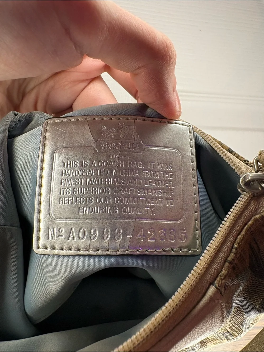 Coach Limited Edition Madison Op Art Crossbody 42685